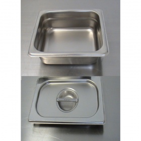 1/6 Stainless Steel Gastronorm Container Pans