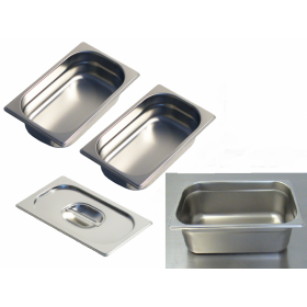 1/3 Stainless Steel Gastronorm Container Pans