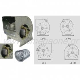 Double inlet Pressure Centrifugal Fans 900 RPM 6 Pole