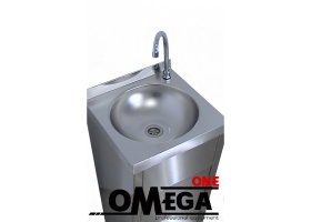 Stainless Steel Pedestal Sinks and Wall Mount Hand Wash Basin 
