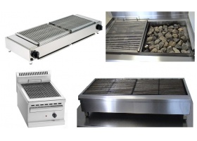 Chargrills:  Gas - Lava Rock - Electric - Charcoal 