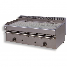 Heavy Duty Gas Vapour Chargrill -2 Burners 100x510x430 mm 