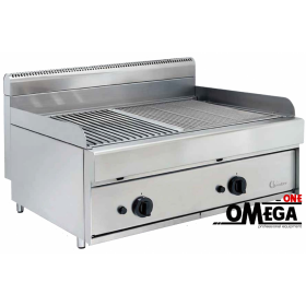 Heavy Duty Gas Vapour Chargrill -2 Burners 800x700x500 mm