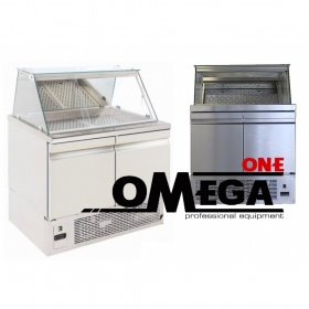 Refrigerated Fish Display Counter with Keepers 890x700x1300 mm