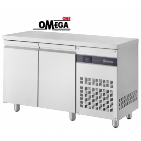 2 Doors Refrigerated Counter dim. 1345x600x870 mm ΜN99 