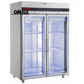 Ψυγείο Θάλαμος Κατάψυξη με 2 Γυάλινες Πόρτες 1432 Ltr διαστ. 1440x860x2100 mm