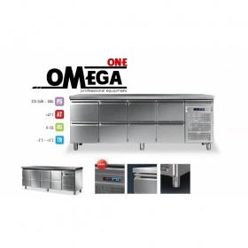 Refrigerated Counters wIth 8 Drawers dim. 2270x700x865 mm Series 70