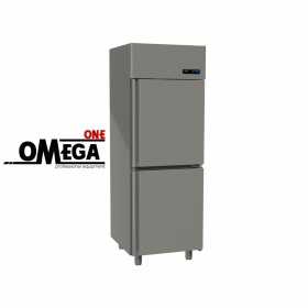 2 Doors Upright Freezer Stainless Steel 455 Ltr dimensions 570x800x2035 mm 