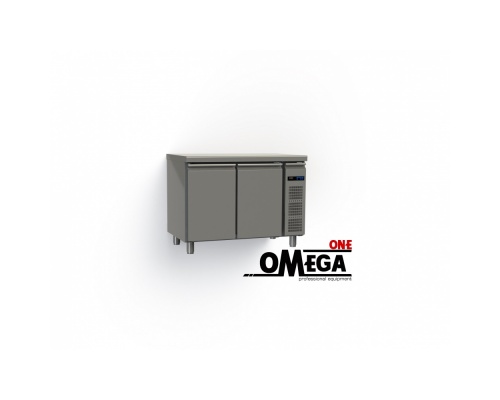 Kühltisch ohne Aggregat mit 2 Türen Abmessungen: 1295x700x865 mm Serie 70