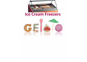 Ice Cream Display Freezers 