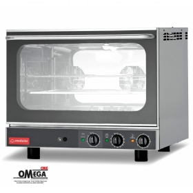 Electric Convection Oven 4 trays (600x400 mm) -3,5 kW with Humidifier and Grill BERU464S