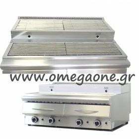 Double Gas Vapour Chargrill 1500x630x340 mm 