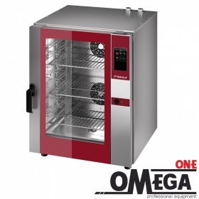 PRIMAX 10 GN 1/1 Gas Convection and Direct Steam Touch panel Oven for Gastronomy PLUS TDG-110-HD