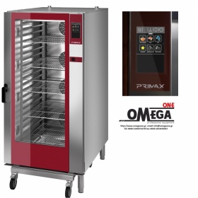 PRIMAX 20 GN 1/1 Gas Convection and Direct Steam Touch panel Oven for Gastronomy PLUS TDG-120-HD