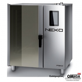 PRIMAX -9 Trays 400x600 mm Gas Convection and Direct Steam Touch panel Oven for Pastry NEXO NDE-609-HS