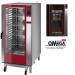 PRIMAX -16 Trays 400x600 mm Gas Convection and Direct Steam Touch panel Oven for Pastry PLUS TDG-616-HD