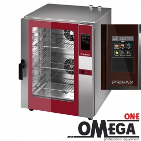 PRIMAX 10 trays 400x600 mm Gas Convection and Direct Steam Touch panel Oven for Pastry PLUS TDG-610-HD