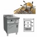 Single Tank Electric Pasta cooker with  automatic 2 basket lifts
