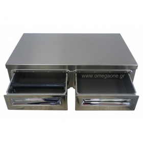 Stainless Steel Coffee Grounds Drawer