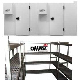  CL SC-M120 Cold room Shelving 4 Level Bays
