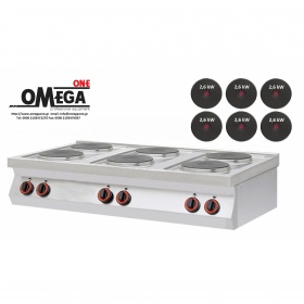 6 Hob Electric Boiling Top