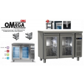 2 Glass Doors Refrigerated Counter without Condenser Series 60 and 70