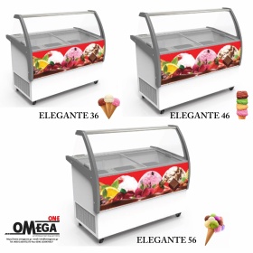 ELEGANTE Ice Cream Display Freezer Units