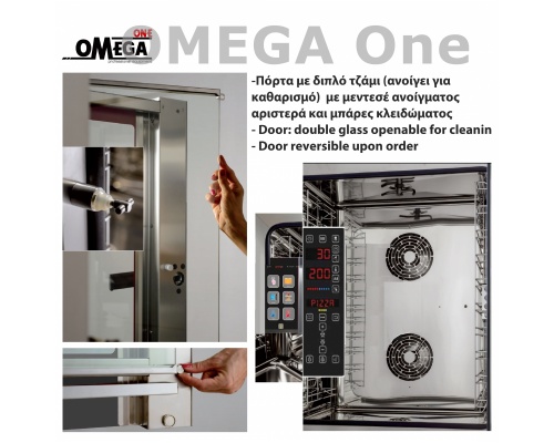 PLUS GASTRO GN Electric Combi Direct Steam Ovens -Touch Screen Control 