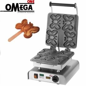 Waffle Maker 4 Butterfly Waffles on the Stick
