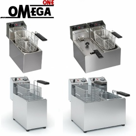 4 Ltr Double and Single Tank Electric Countertop Fryers