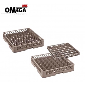 Plastic Dishwasher Basket 50x50x10 cm omega-one