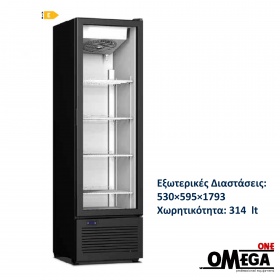 Kühlschrank 1 Glastür 254 liter
