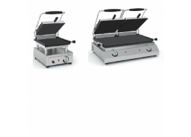 Electric Contact Grill Smooth & Ribbed Plates