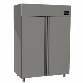 GINOX 2 Doors Refrigerator Upright Stainless Steel