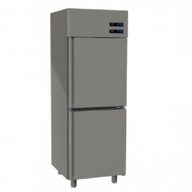 GINOX 2 Doors Upright Conservation Stainless Steel