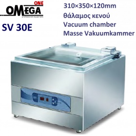 Vacuum SV 30E θάλαμος κενού: 310x350x120 mm